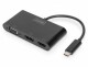 Digitus - Externer Videoadapter - USB-C - HDMI, DisplayPort