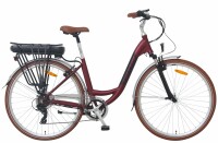 Totem E-Bike City LINDSEY bordeaux