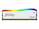 Kingston FURY Beast RGB SE 16GB DDR4 3200MT/s White