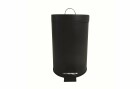 MSV Treteimer, Schwarz, 3 Liter, Metall, 25x17 cm (HxD