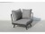 Bild 1 Acamp Loungeset Gondola, 3-teilig, Teakfarbe, Material: Polyester