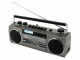 soundmaster DAB+ Radio SRR70TI Grau/Schwarz, Radio Tuner: FM, DAB+