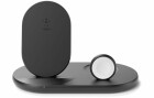 BELKIN Wireless Charger Boost Charge 3-in-1 schwarz, Induktion