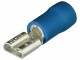Knipex Flacksteckhülsen 4.8 x 0,8 mm Blau, 100 Stück