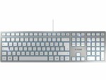 Cherry Tastatur KC 6000 Slim CH-Layout Silber, Tastatur Typ