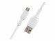 Image 11 BELKIN MICRO-USB/USB-A CABLE PVC 1M WHITE