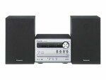 Panasonic Micro-HiFi Anlage SC-PM254 Silber, Radio Tuner: FM, DAB+