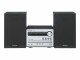 Panasonic Micro-HiFi Anlage SC-PM254 Silber, Radio Tuner: FM, DAB+