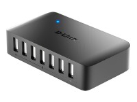 D-Link USB-Hub DUB-H7, Stromversorgung: Externes Netzteil, Anzahl