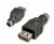 Bild 2 LINDY - Tastatur- / Maus-Adapter - USB (W) zu PS/2 (M) - geformt