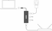 SITECOM USB-C to GB LAN Adapter CN-378 2x USB-A