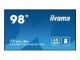 Iiyama DS LH9875UHS 247.7cm IPS 24/7 98"/3840x2160/VGA/DVI/3xHDMI/DP