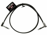 Ernie Ball Patch-Kabel 6410 Flat Ribbon ? 0.61 m, Schwarz