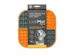 LickiMat Futtermatte Dog Slomo, 20 x 20 cm, Orange