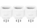 hombli Smart Socket CH, Weiss, 3er-Set, Detailfarbe: Weiss