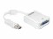 Bild 2 DeLock Adapter Displayport - VGA Weiss, Kabeltyp: Adapter