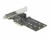 Bild 2 DeLock SATA-Controller PCI-Ex4 - 3xSATA3, 2xM.2 Key-B, RAID: Nein
