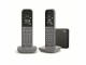 Gigaset Schnurlostelefon CL390A Duo Satellite Grey, Touchscreen