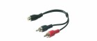 HDGear Audio-Adapter Cinch - Cinch, Kabeltyp: Adapter