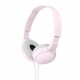 Bild 4 Sony On-Ear-Kopfhörer MDR-ZX110APP Pink, Detailfarbe: Pink