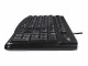 Logitech Desktop MK120 - Set mouse e tastiera - USB - Ebraico
