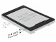 DeLock 2.5"-Einbaurahmen 2.5 mm erhöht die 2.5" SSD/HDD um