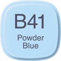 COPIC Marker Classic 20075227 B41 - Powder Blue, Kein