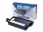 Brother Druckkassette PC-201, schwarz, 420 Seiten,