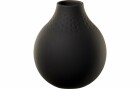 Villeroy & Boch Vase Collier noir Perle No.3 Schwarz, Höhe: 12