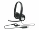 Logitech Headset H390 USB Stereo, Mikrofon Eigenschaften