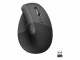 Logitech Ergonomische Maus Lift Graphite, Maus-Typ: Ergonomisch