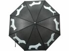 Esschert Design Schirm Reflektor Hunde Grau/Schwarz, Schirmtyp: Langschirm