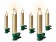 Lumix LED Baumkerze SuperLight Flame, Gold, 6er-Set, Betriebsart