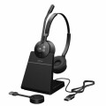 Jabra Headset Engage 55 MS Duo USB-A, inkl. Ladestation