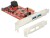 Bild 1 DeLock Host Bus Adapter Controller PCI-Ex1- 2x SATA3, 2x