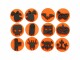 Creativ Company Stempel Halloween 12 Stück, Verpackungseinheit: 12