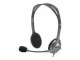 Logitech Headset H110 Stereo, Mikrofon Eigenschaften: Wegklappbar