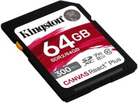 Kingston SDXC-Karte Canvas React Plus 64 GB, Speicherkartentyp