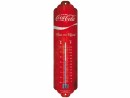 Nostalgic Art Thermometer Coca-Cola 6.5 x 28 cm, Detailfarbe: Rot