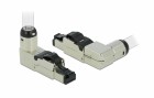 DeLock Stecker RJ45 Cat.8.1 Feldkonfektion, 1 Stück, Metall