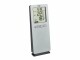 TFA Dostmann Funk-Thermometer NeoLogo, Silber, Detailfarbe: Silber, Typ