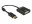 Bild 1 DeLock Adapter Displayport - DVI passiv, 4K, schwarz, Kabeltyp