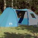 vidaXL Campingzelt 6 Personen Blau Wasserfest