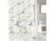 Kleine Wolke Duschvorhang Marble 120 x 200 cm, Grau-Marmor/Weiss