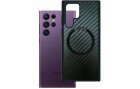 4smarts Back Cover Carbon mit UltiMag Galaxy S22 Ultra