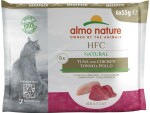 Almo Nature Nassfutter HFC Natural Mega Pack Thunfisch/Huhn, 6 x
