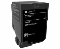 Lexmark Toner-Modul return schwarz 74C20K0 CS720/725/CX725 3000