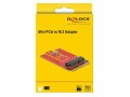 DeLock Mini-PCI-Express-Karte Mini-PCIe - M.2 Key-E USB2.0