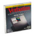 Verbatim 3.5 MO 1X MAC Format - Disque MO - 128 Mo