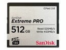 SanDisk CFast-Karte Extreme Pro 512 GB, Speicherkapazität: 512